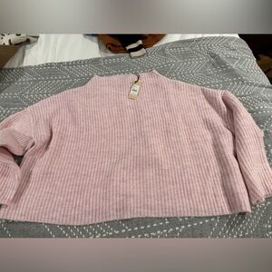 Rebecca Minkoff cropped mock neck sweater